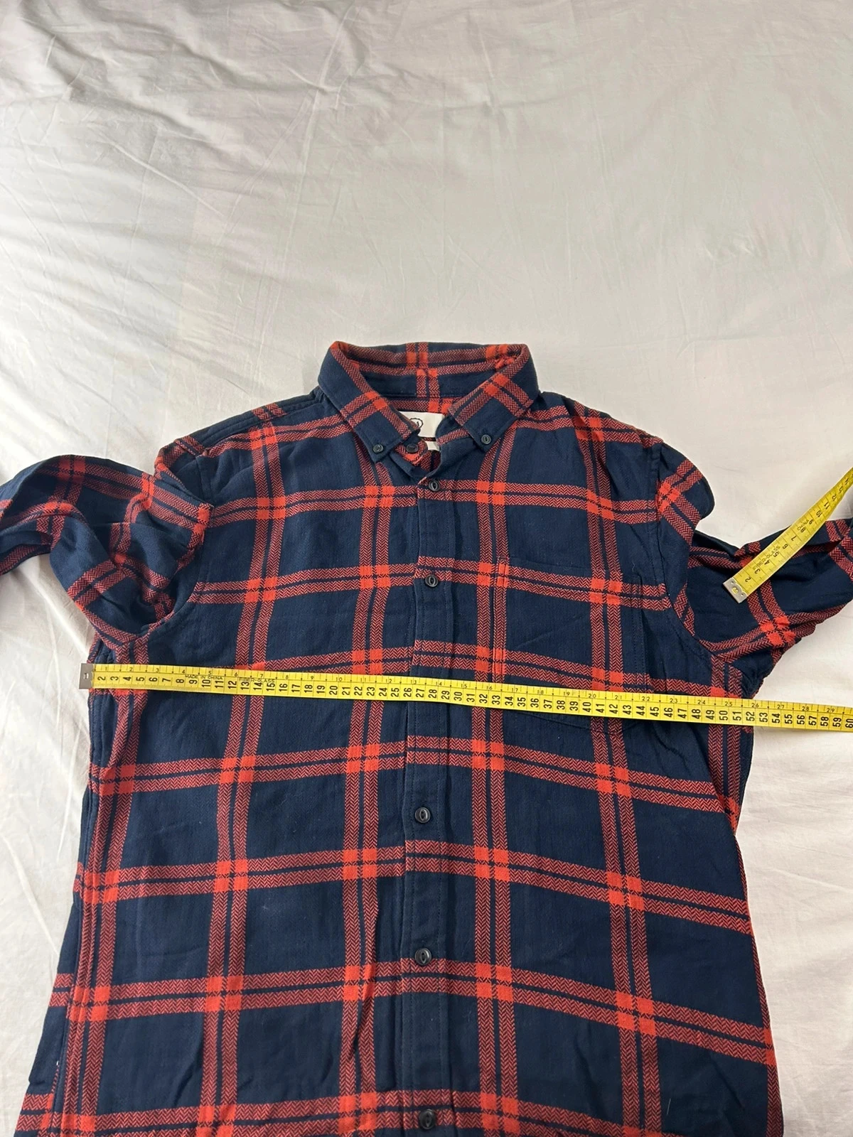Chemise à carreaux c&a slim fit vintage rouge noire – photo 9